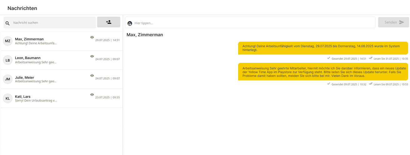 Urlaubsverwaltung Web